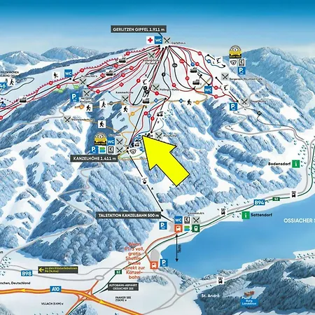 Penthouse 1511 Gerlitzen - Kaernten Card Inklusive! Apartment