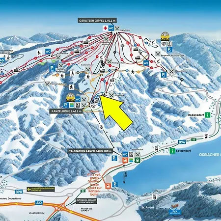 Penthouse 1511 Gerlitzen - Kaernten Card Im Sommer Inklusive! Apartment